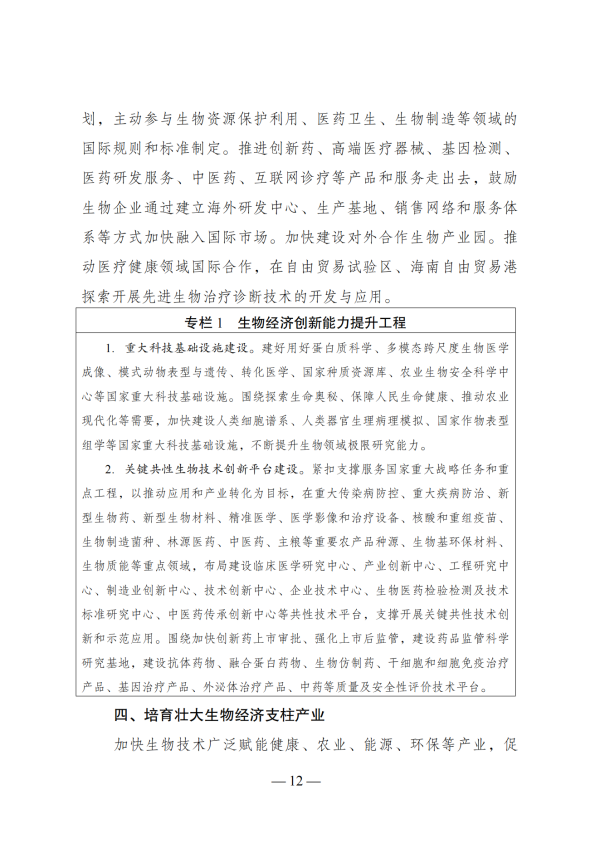 “十四五”生物经济发展规划_10